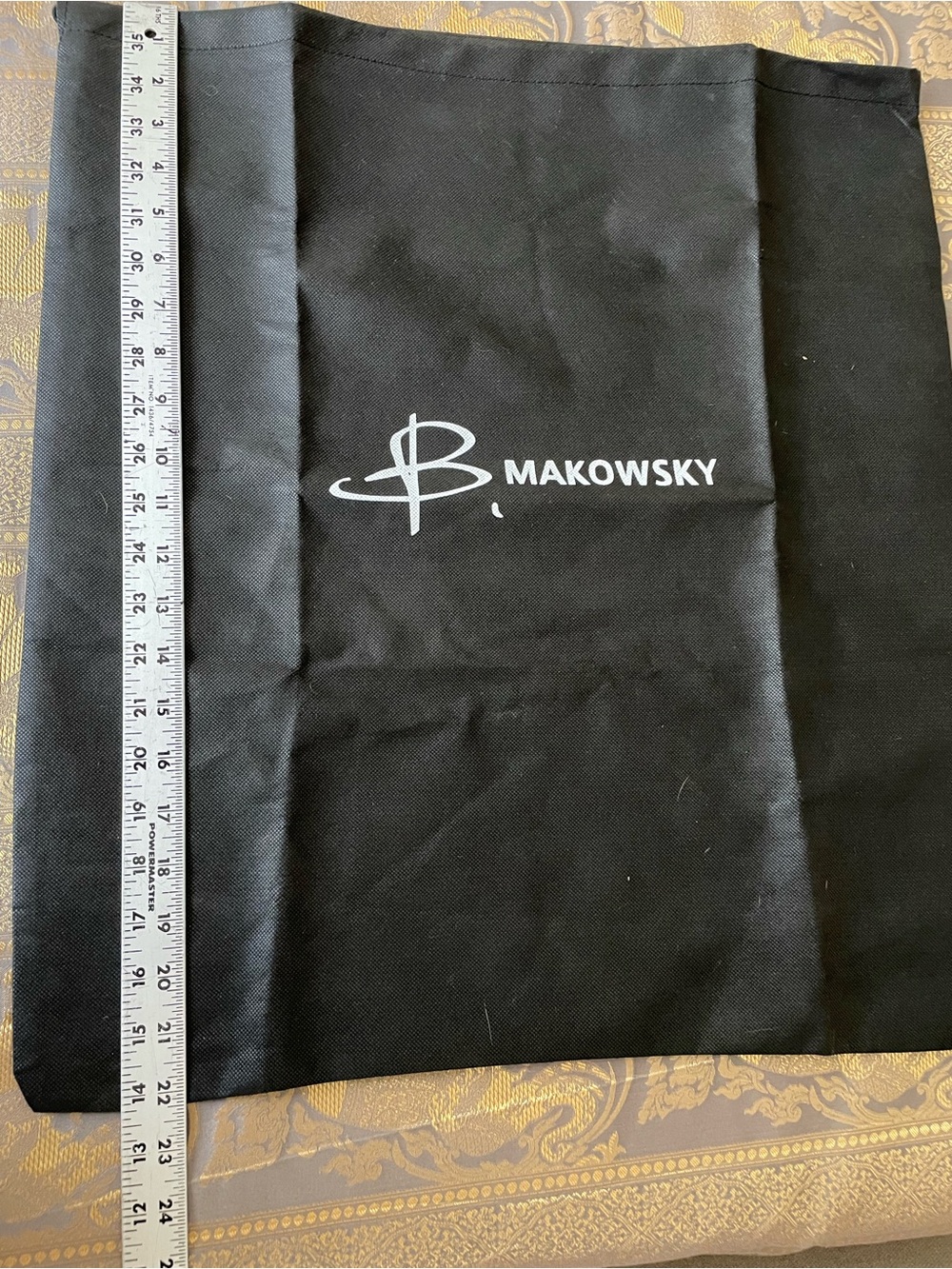 B Makowski cloth dust cover bag